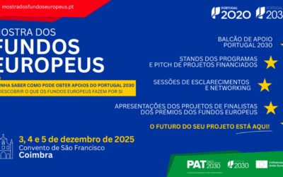 Encontre o apoio certo para o seu projeto na Mostra dos Fundos Europeus!