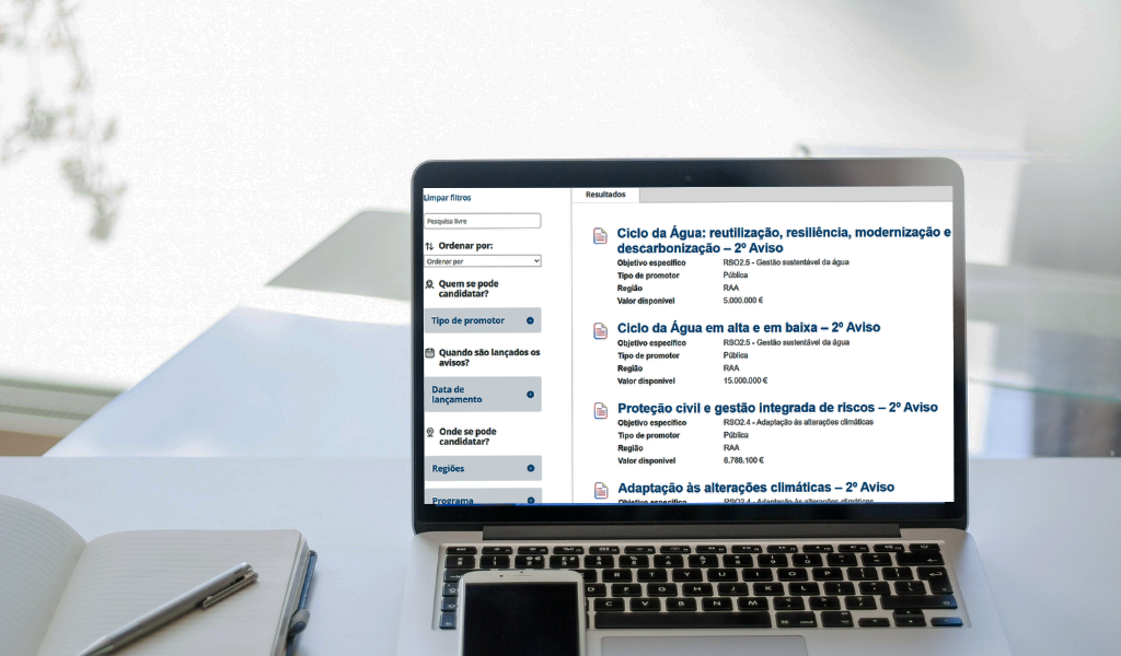 Nota Técnica AD&C para ajuda na utilização de indicadores de programação e em Avisos no Portugal 2030